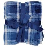 Custom Flannel Plush Plaid Blanket - 1