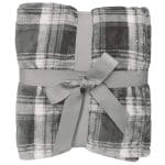 Custom Flannel Plush Plaid Blanket - 3