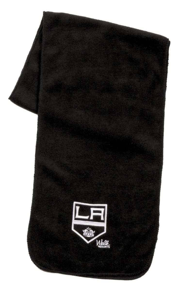 Custom Fleece Scarf w/Tone-on-Tone Whipped Stitch