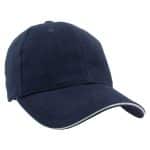 Custom Heavyweight Washed Brushed Twill Sandwich Cap - 6