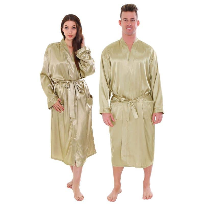Custom Satin Silk Robe