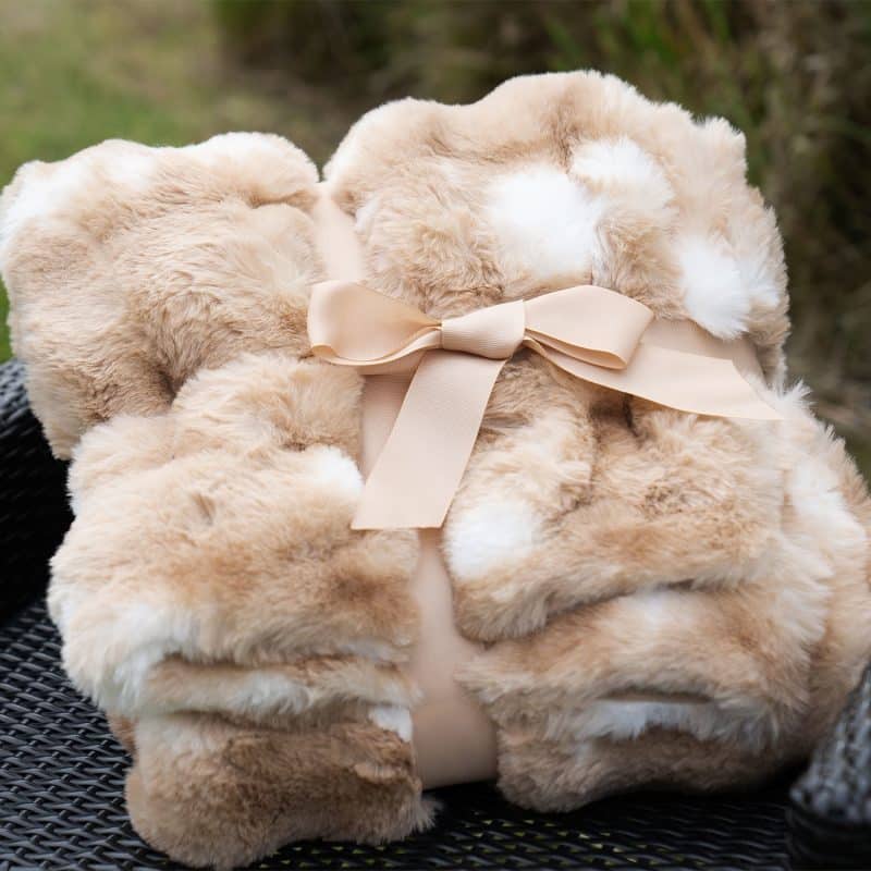 Custom Luxury Faux Blanket - 1
