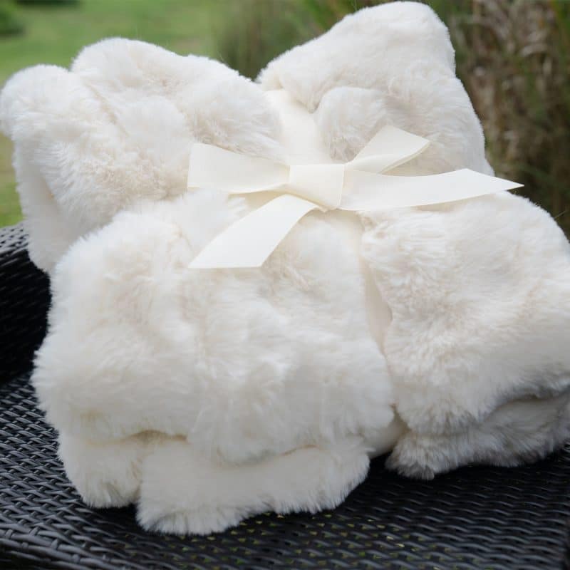 Custom Luxury Faux Blanket - 2