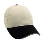 Custom Brushed 2-Tone Cotton Twill Cap - 4