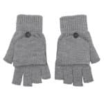 Custom Fingerless Gloves w/Mitten Flap - 1