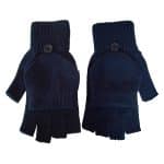 Custom Fingerless Gloves w/Mitten Flap - 4