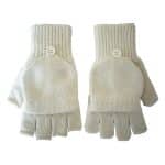 Custom Fingerless Gloves w/Mitten Flap - 6