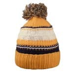 Custom Striped Beanie w/Pom - 7