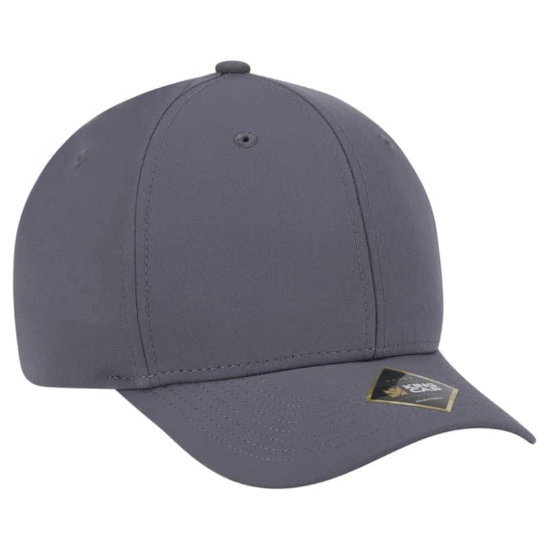 Custom Crest 6-Panel Sustainable Fabric Cap - 3
