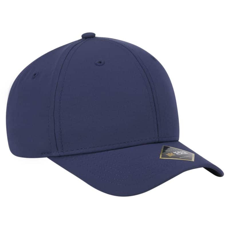 Custom Crest 6-Panel Sustainable Fabric Cap - 4