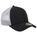 Custom Crest 6-Panel Sustainable Fabric Trucker Cap - 3