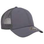 Custom Crest 6-Panel Sustainable Fabric Trucker Cap - 4