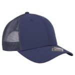 Custom Crest 6-Panel Sustainable Fabric Trucker Cap - 9