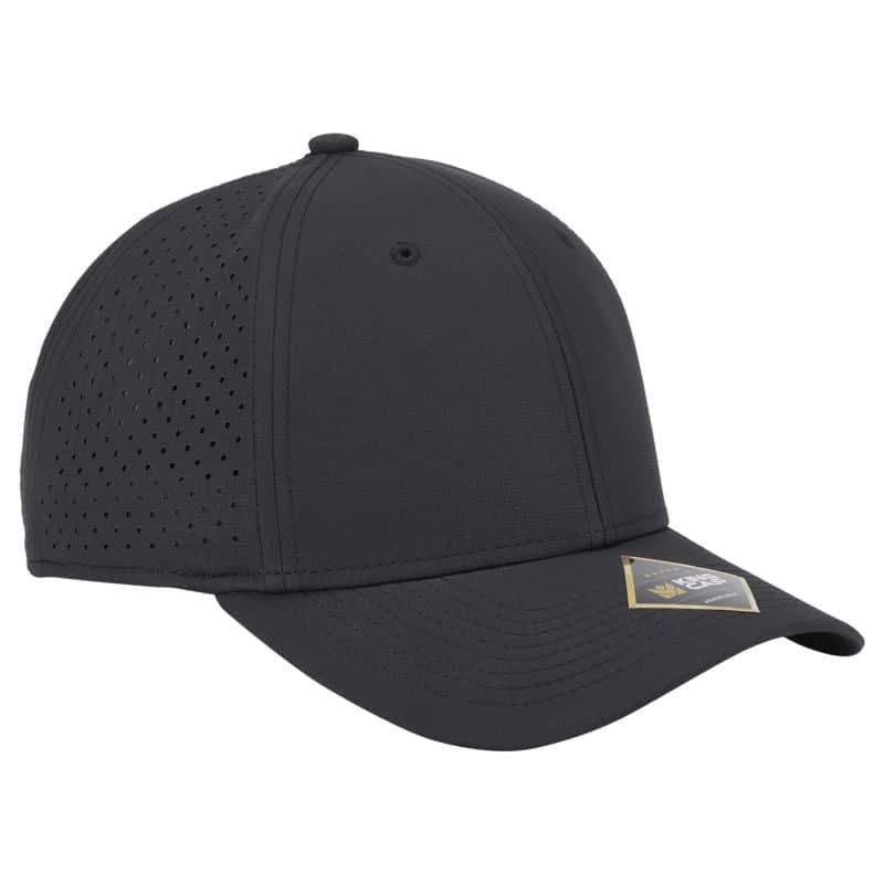 Custom Sustainable Fabric Crest Sport Perforated Cap - 2