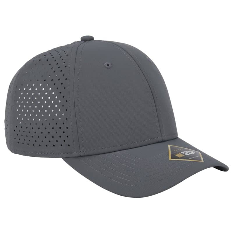 Custom Sustainable Fabric Crest Sport Perforated Cap - 3