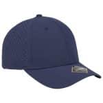 Custom Sustainable Fabric Crest Sport Perforated Cap - 4