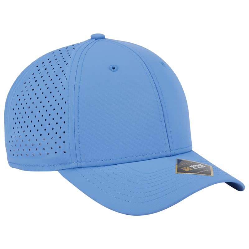 Custom Sustainable Fabric Crest Sport Perforated Cap - 5