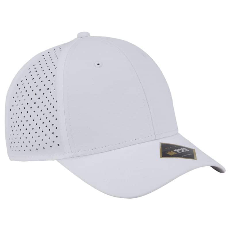 Custom Sustainable Fabric Crest Sport Perforated Cap - 6