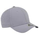Custom Sustainable Fabric Crest Sport Perforated Cap - 8