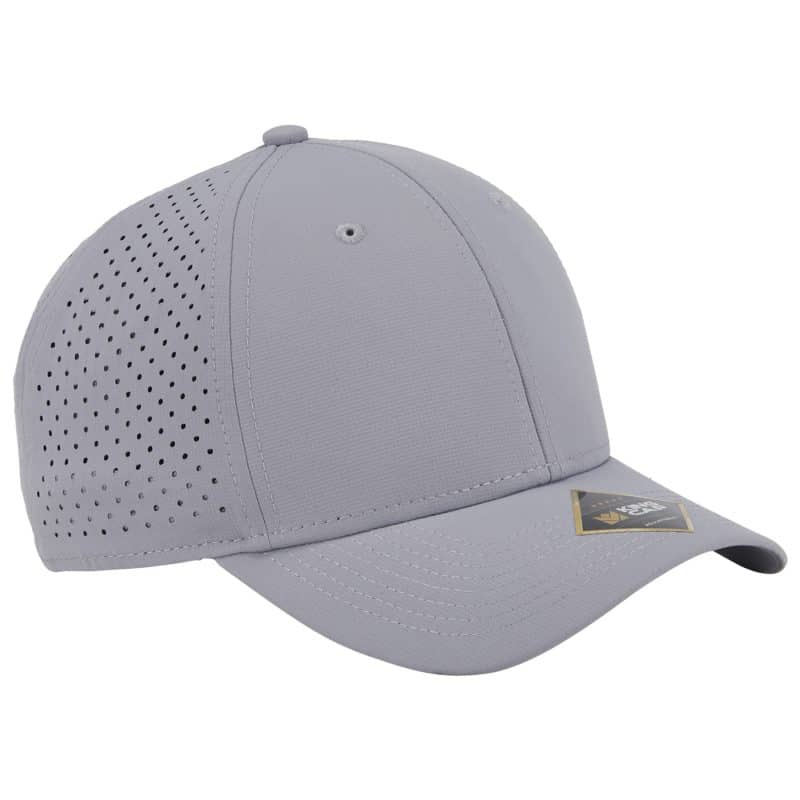 Custom Sustainable Fabric Crest Sport Perforated Cap - 8